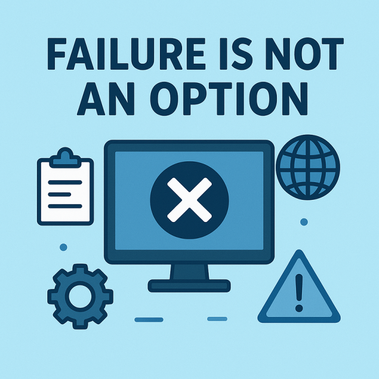 Failure is not an option